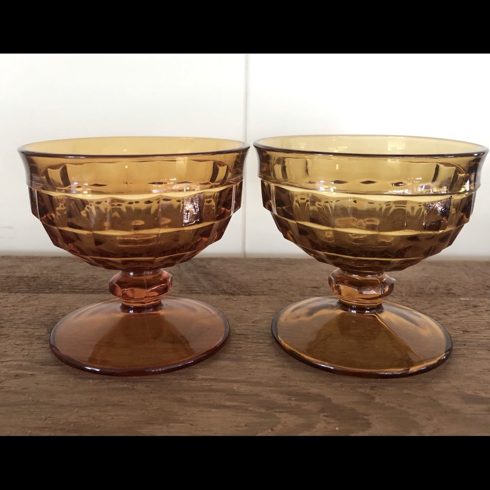 Vintage Fostoria desert Cups-2